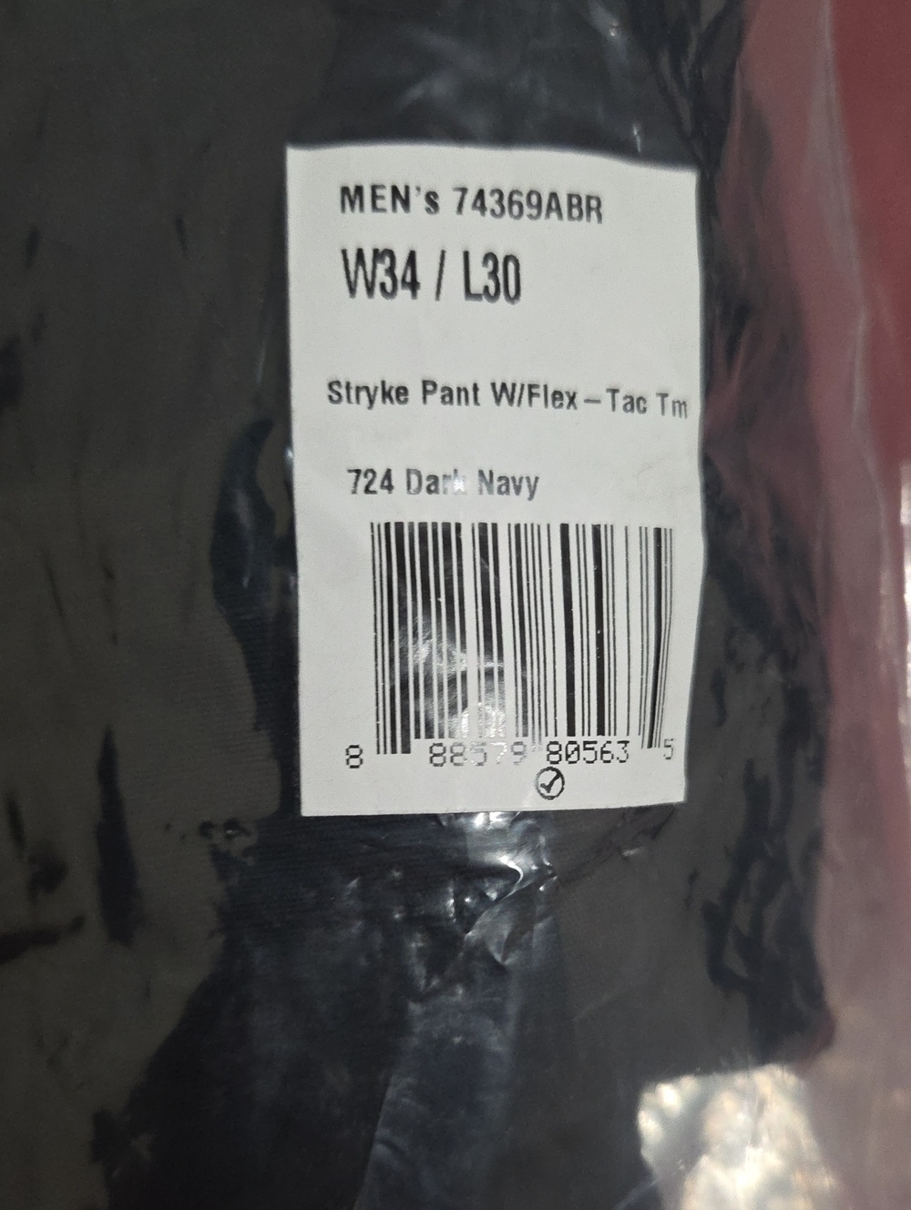 NIP NWT 5.11 Tactical Men's Dark Navy Cargo Pants